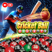Cricket Ball Roulette live casino at jlph vip casino